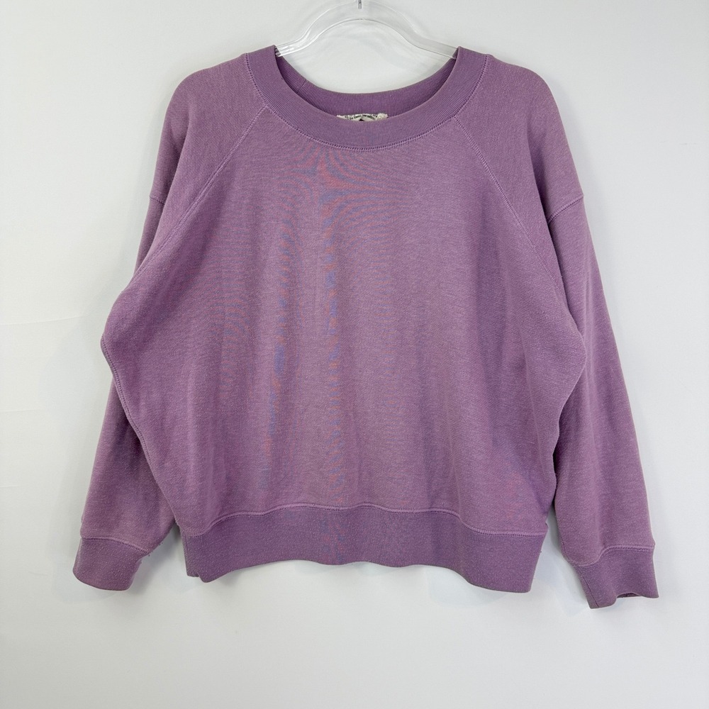Entireworld Sweatshirt Womens Large Purple Type A Version 3 Raglan Pullover